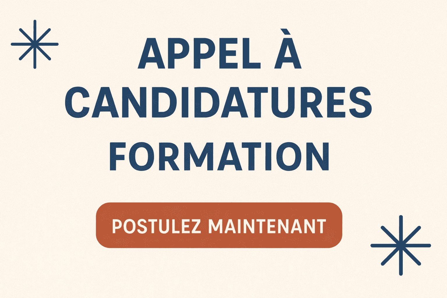 Appel à candidatures